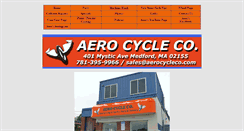 Desktop Screenshot of aerocycleco.com